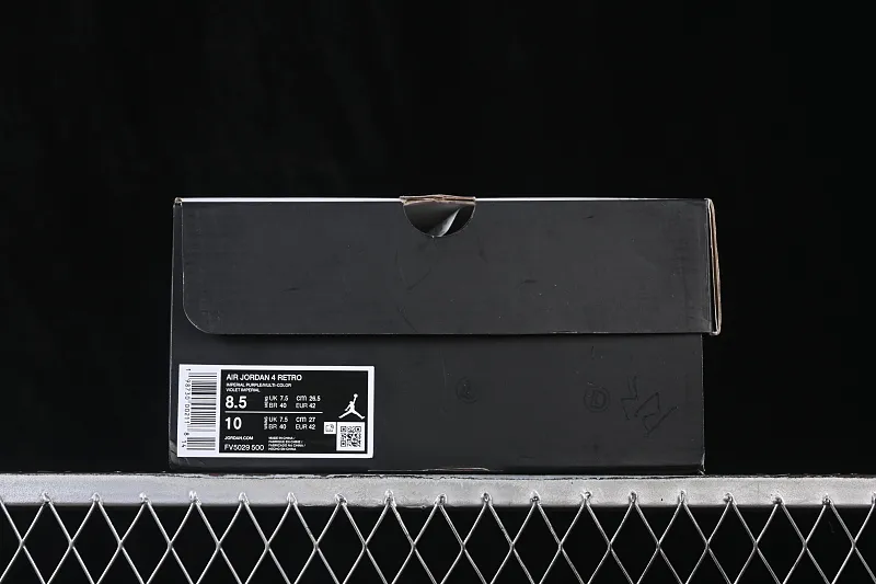 All categories Air Jordan Jordan series basketball shoes Air Jordan 4 LJR version Air Jordan 4 Retro "Lakers" AJ4 Joe 4 Lakers Purple Gold FV5029-500